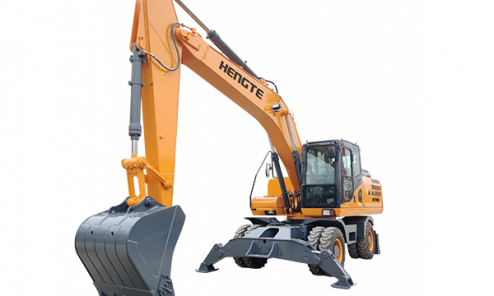 Колесный экскаватор HENGTE HT215W ( в габарите)